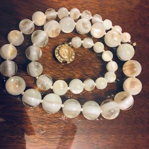 Natural stone necklace - beautiful